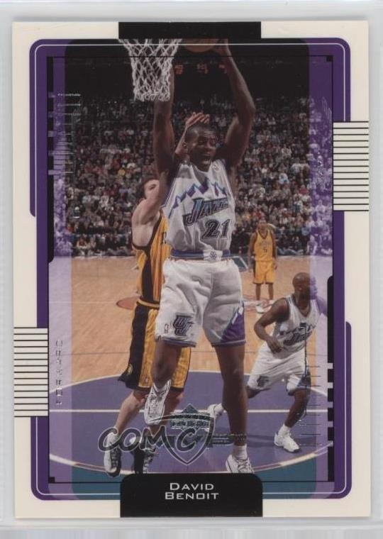 2001-02 Upper Deck MVP David Benoit #175 2u3
