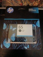 3x Original Genuine HP 65 Black Printer Ink Cartridge New In Box Exp. 12/23