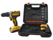 21 Volt Drill Cordless electric 28 Pic Drill Power Tool Set