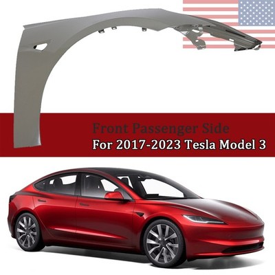 Fender For 2017-2023 Tesla Model 3 Front Passenger Side Primed Steel 1081400E0D