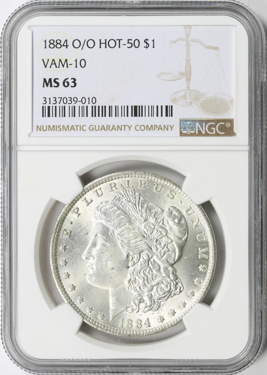 MS 63 Graded 1884 Year Morgan US Dollars (1878-1921) for sale | eBay