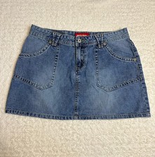 Union Bay VTG Y2K 90s Denim Mini Skirt Size 9 Womens/Juniors 30/31  Waist