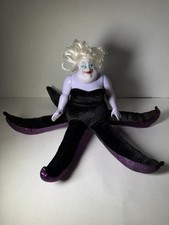 Little Mermaid Disney Store Ursula doll with plush tentacles USED