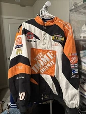 Sharktooth Stooth Chase Jh Design Racing Jacket Home Depot XL Vintage Nascar