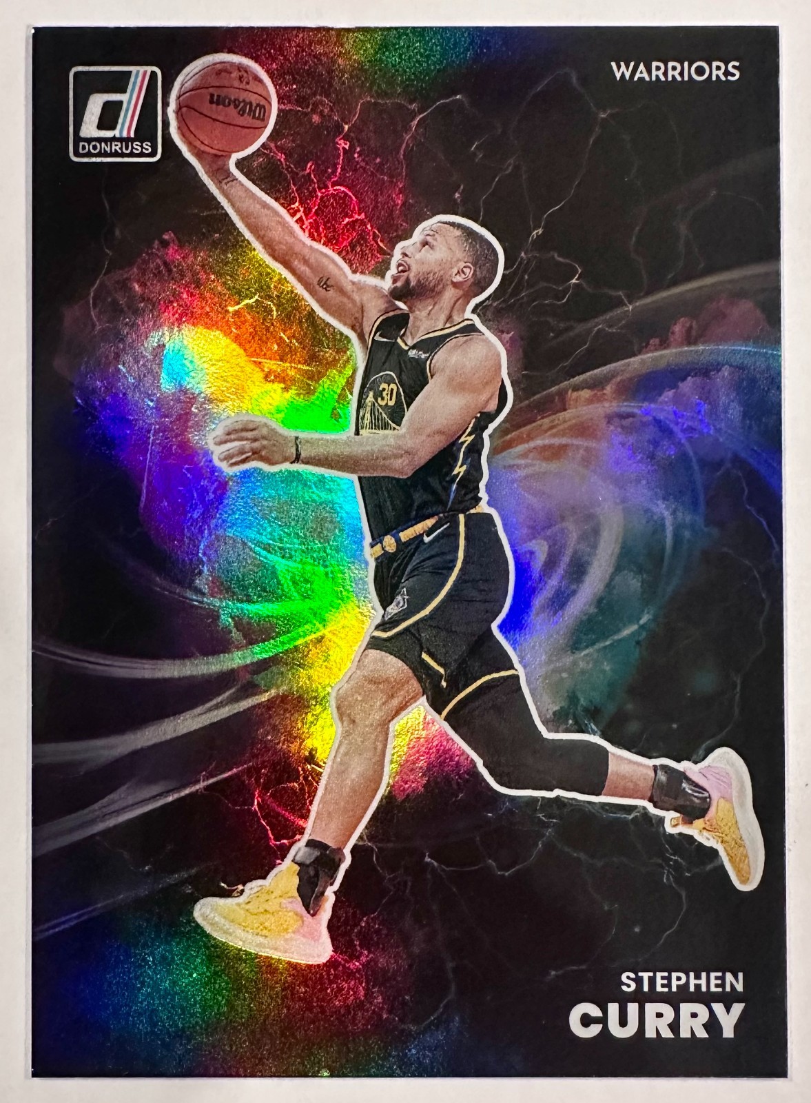 2022-23 Panini Donruss Stephen Curry #18 Night Moves Warriors Case Hit SSP
