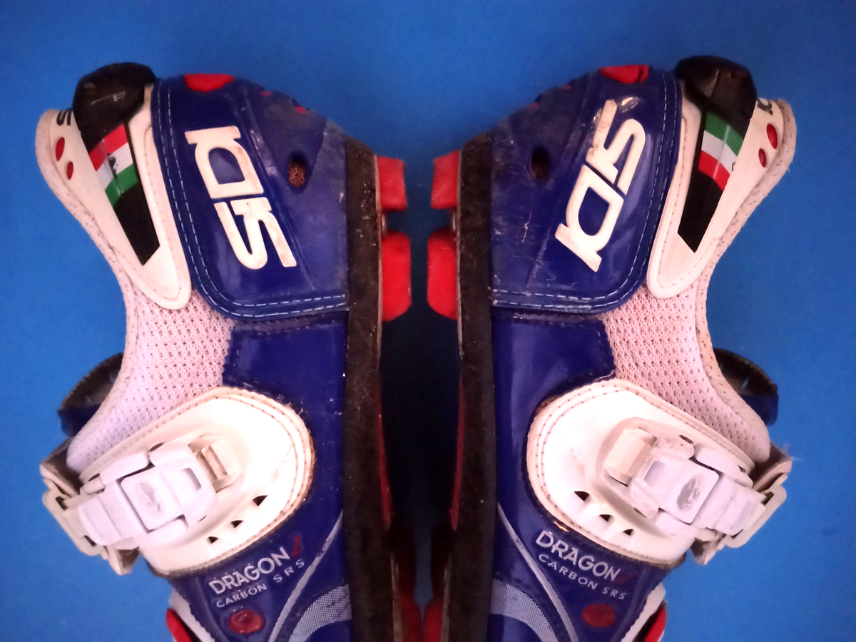 SiDi Dragon 2 carbon SRS mountain 44 EU / 10 US Blue MTB gravel 2
