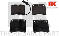 NK 224748 Bremsbelagsatz FüR Scheibenbremse Bremsbelagsatz BremsbeläGe FüR VW