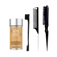 Hair Wax Stick Set, Slick Stick for Hair Control, Hair Styling Comb for Flyaw...