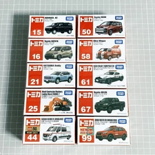 Lot 10 Tomica Takara Tomy New Sealed Car Japan FAIRLADY HUMMER HILUX NOAH BUDDY
