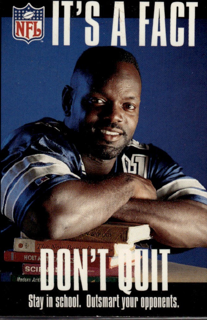 Emmitt Smith 1994 NFL Properties Artex FACT Dallas Cowboys #3