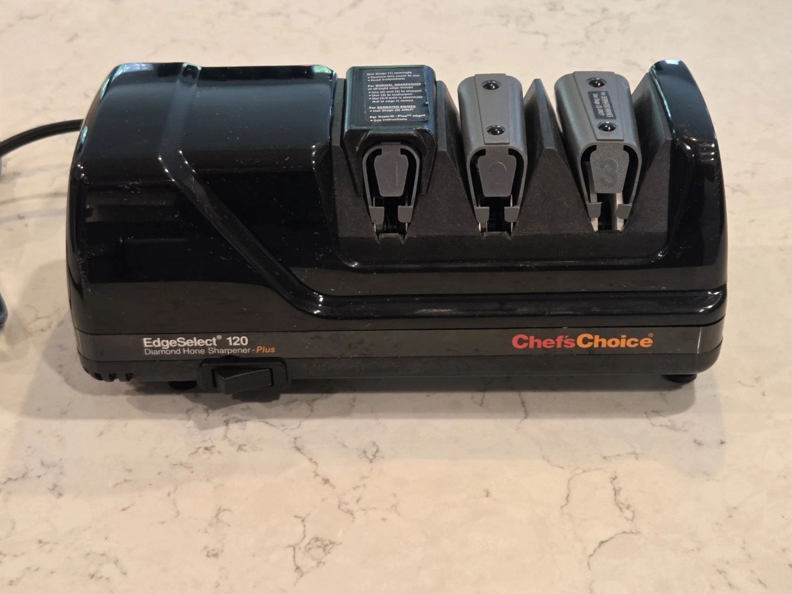 Chefs Choice Edge Select 120 Diamond Plus Hone Knife Sharpener