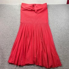 Old Navy Tube Dress Skirt M Red Y2K Indie Sleaze Boho Vintage 2000s Staple