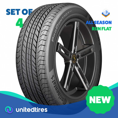 Set of (4) New 245/50R18 Continental ProContact GX SSR 100H