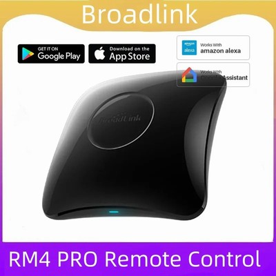 BroadLink RM4 Pro Universal IR RF Remote   Works with Alexa Google Assistant