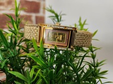 Credit Suisse Fine Gold 999.9 1 gram CZ Quartz Watch