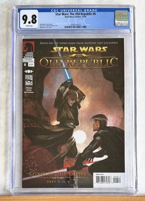 STAR WARS The OLD REPUBLIC #6 : CGC 9.8 NM/MT : Blood of the Empire, BioWare