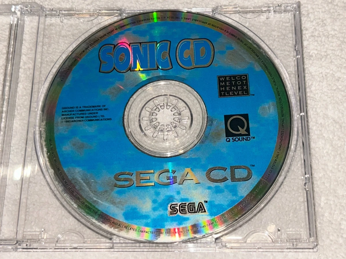 SEGA Video Games Sonic CD 1993 for sale | eBay