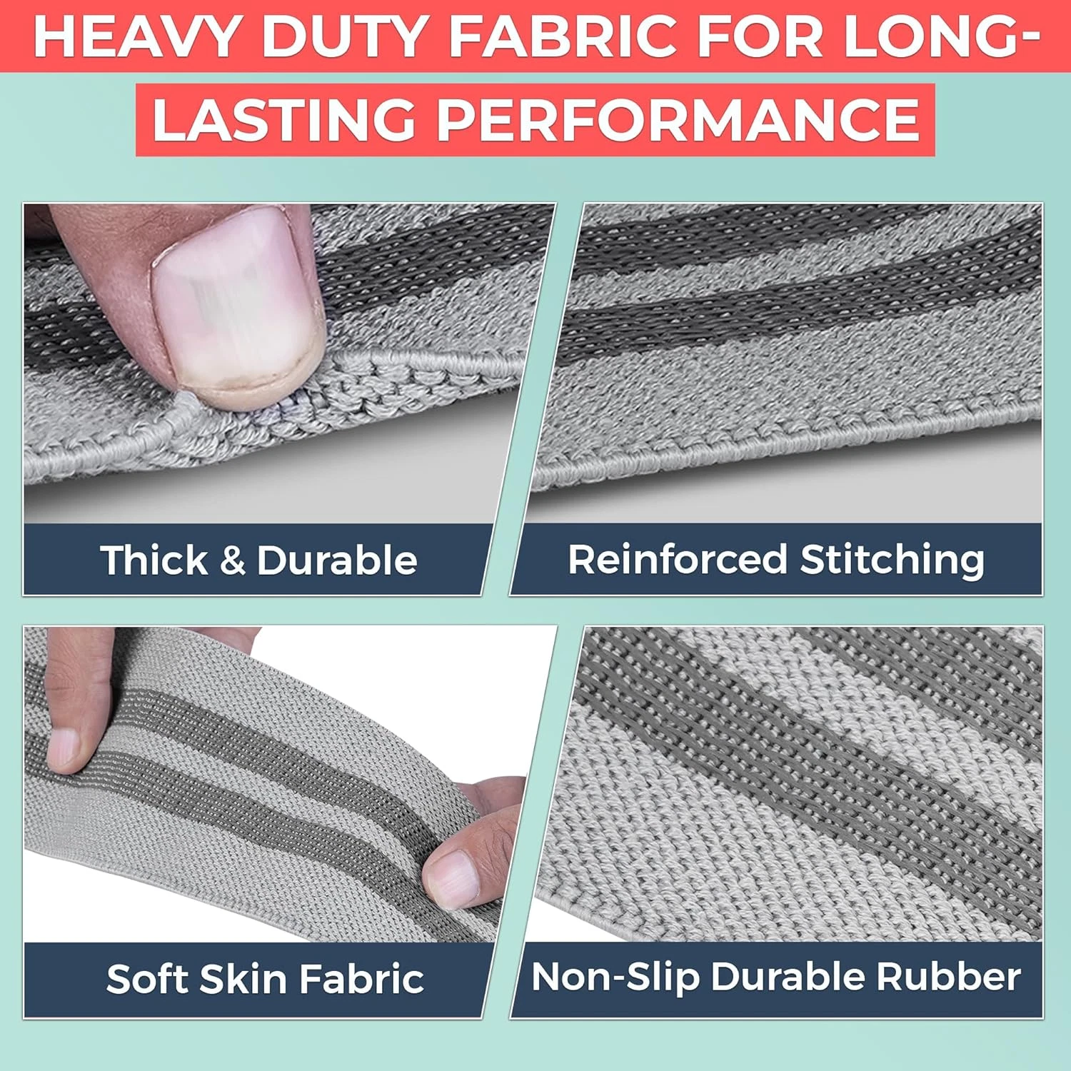 76" " Premium Extended Length Fabric Resistance Bands Working Out 3" Wide Extra
Opens in a new windo
