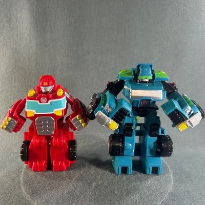Transformers Rescue Bots Heatwave Hoist Truck Figure Lot Playskool Hasbro