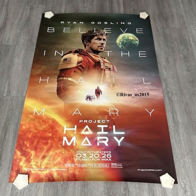 PROJECT HAIL MARY 2026 RYAN GOSLING Orig.D/S Bus Stop Movie Poster 48x70inches