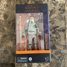 Star Wars Black Series Night Trooper Halloween Edition 6  Action Figure 2025 New
