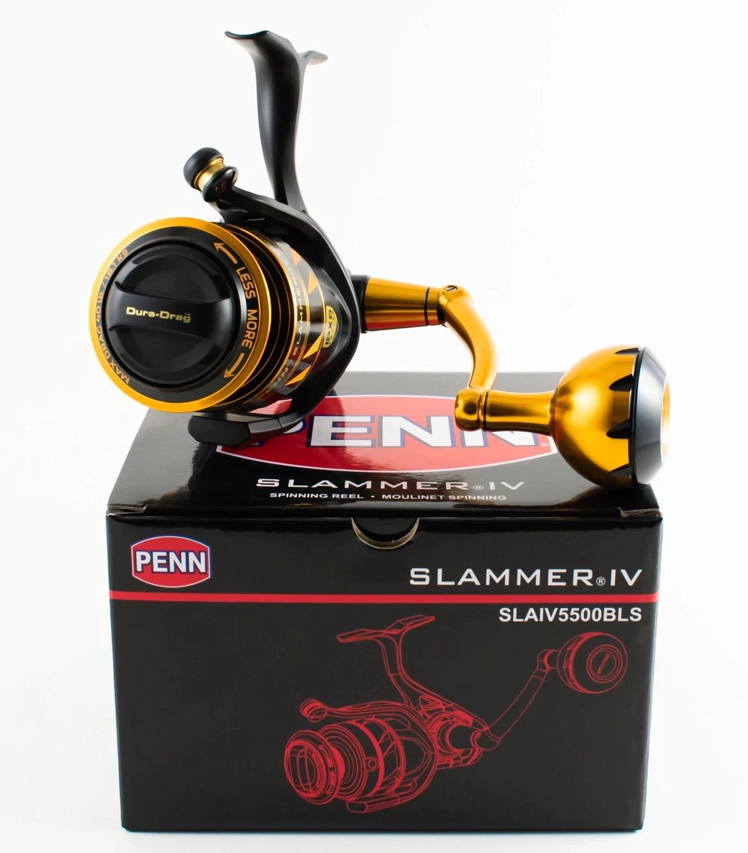 Penn SLAIV5500BLS Slammer IV Bailess Spinning Reel | 2-DAY SHIP