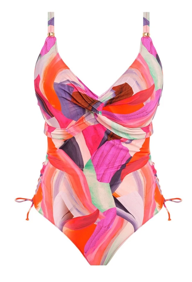 Traje de baño Fantasie Aguada Beach Sunrise talla 32G 10 sujetador con aros torcido 502931 Foto 4 de 4