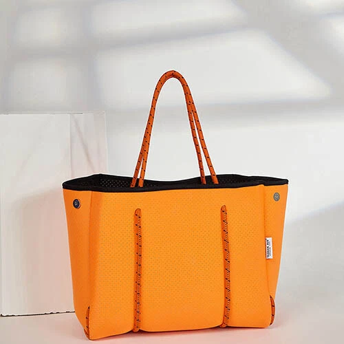 Large Beach Bag, thick punched bonded Neoprene Tote Bag, Outdoors Travel TB7080 - Picture 12 of 52