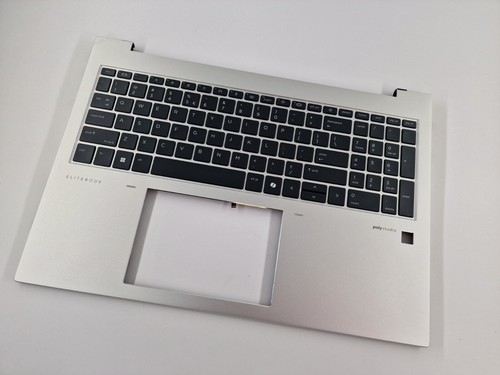 HP EliteBook 865 G11 nouveau repose-poignets d'origine avec clavier rétroécla... - Afbeelding 2 van 16