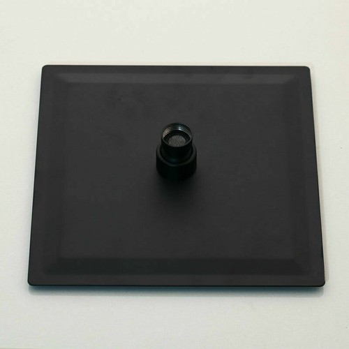 8"LED Matt Black Rainfall Massag 3 ways Digital Shower Faucet Set Hand Spray Tap - Picture 4 of 8