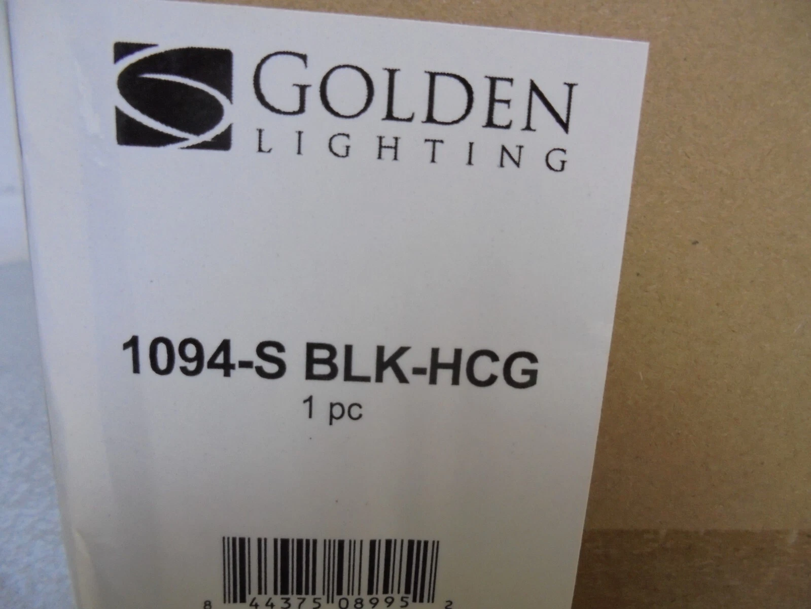 Golden Lighting Ariella 1 Light Matte Black Mini Pendant with Glass Shade