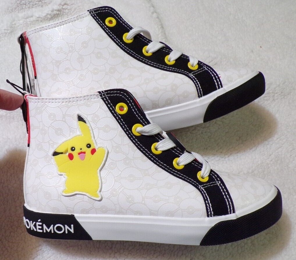 POKEMON High Top Shoes or Sneakers~Various Girls' Sizes~NEW with