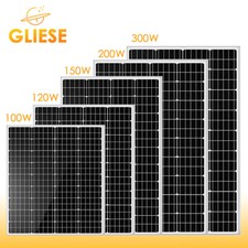 100W 120W 150W 200W 300W Solarmodul Solarpanel 12V MONO Solaranlage PV Wohnmobil