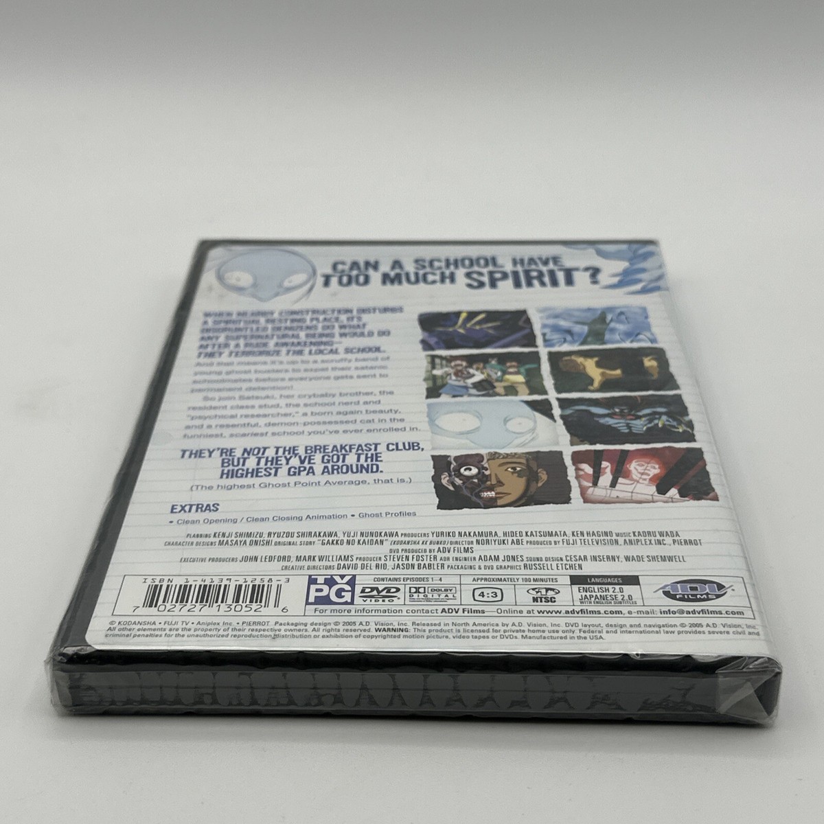 Ghost Stories Vol. 1 Freshman Frights 2005 DVD ADV Films Anime