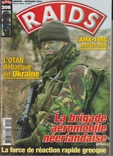 RAIDS N°208 BRIG AERO NEERLANDAISE / OTAN UKRAINE / AMX 10RC /FOR REACTION GRECE