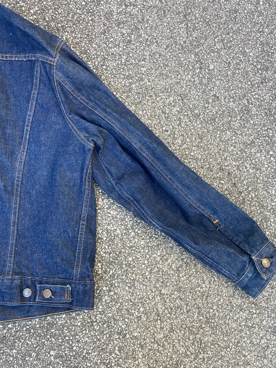 60s 1970's Levi's Denim Jacket 70505 0217 Size 46 small e 60s 1970's Levi's Denim Jacket 70505 0217 Size 46 small e