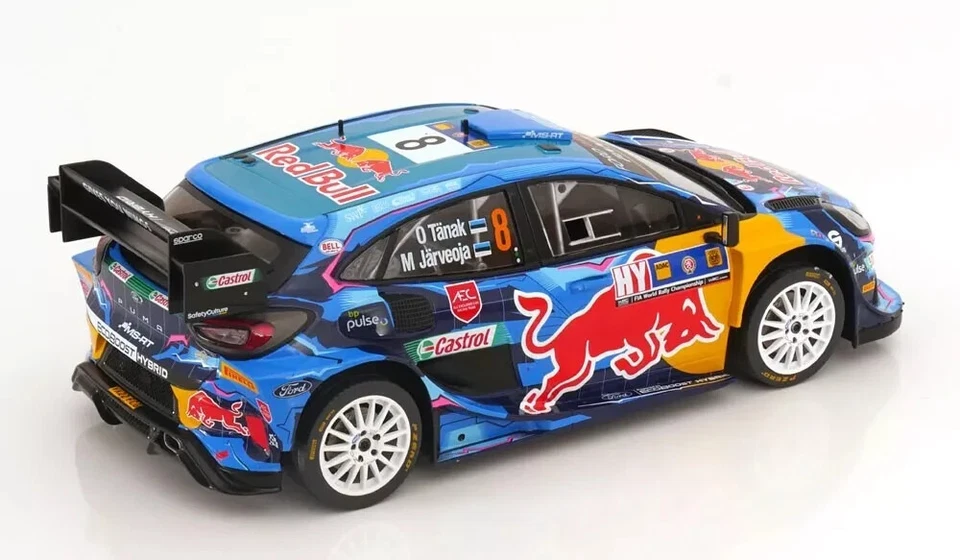 IXO MODELS  1:18 AUTO FORD PUMA RALLY 1  #8  EUROPEAN  RALLY  2023   18RMC187.22 - Immagine 2 di 3