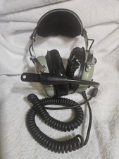 David Clark H10 13.4 Aviation Headset Used Good Condition