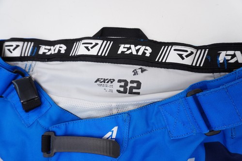 Pantalones FXR Podium Pro Gladiador Azul Para Hombre Talla 32 MX Motocross #2 K7 - Imagen 9 de 14