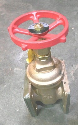 MILWAUKEE 2'' Bronze Dry Bulk Transport Gate Valve