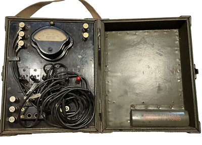 Rarer 1942 Original WWII US Army Signal Corps Test Set EE-65-E in