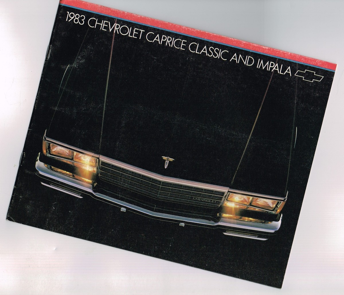 1983 Chevy CAPRICE / IMPALA Auto Brochure w/Color Chart: Classic