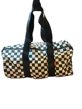Vans Promotional Use Only Duffel Carry On Gym Overnight Bag Checker Board RARE!