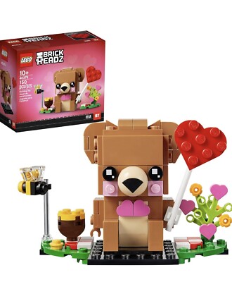 LEGO BRICKHEADZ Valentine's Bear 40379 Valentine's Day 150 pcs NEW & SEALED