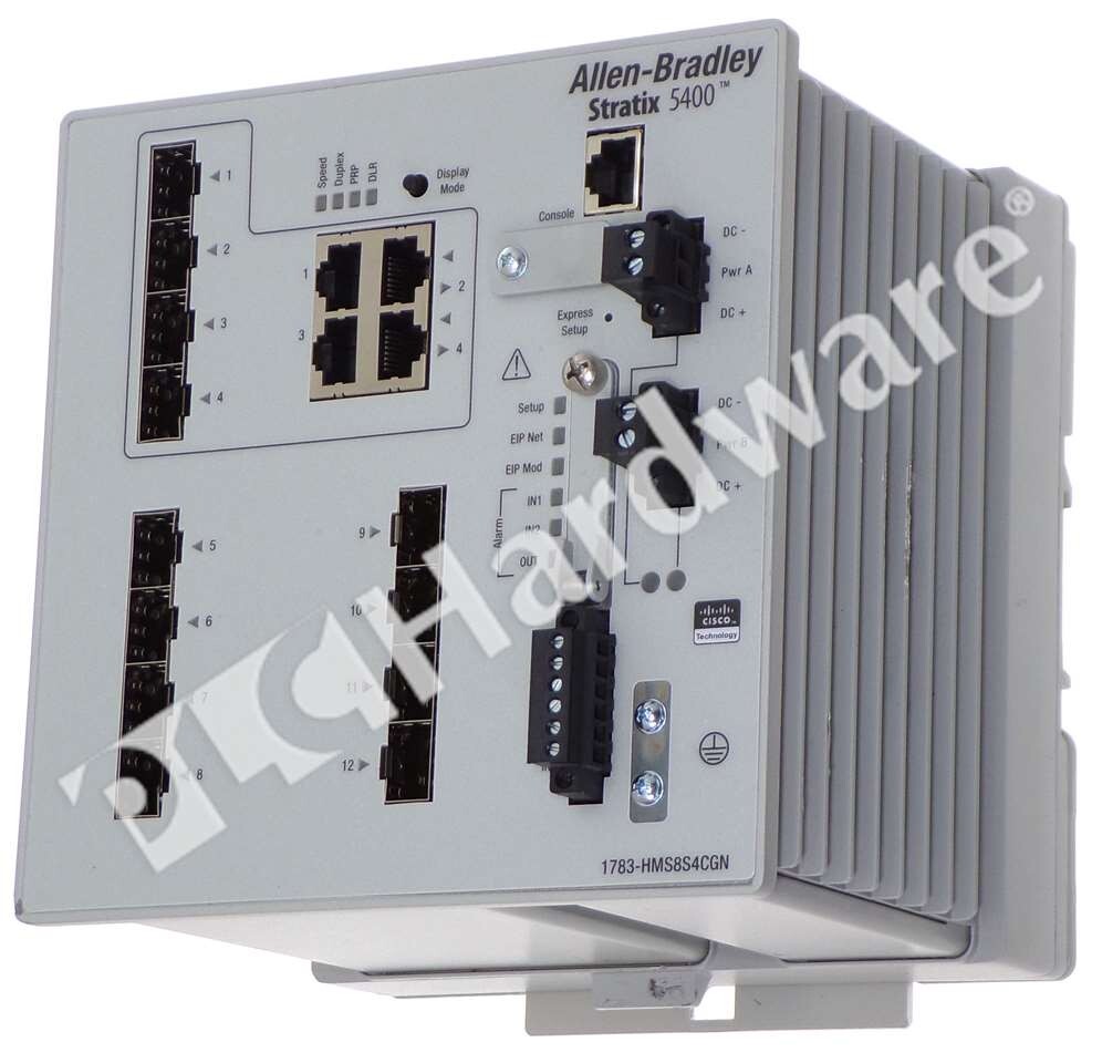 Allen Bradley 1783-HMS8S4CGN /A Stratix 5400 12-Port L2 Managed