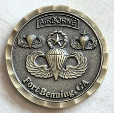 US Army Airborne Challenge Coin