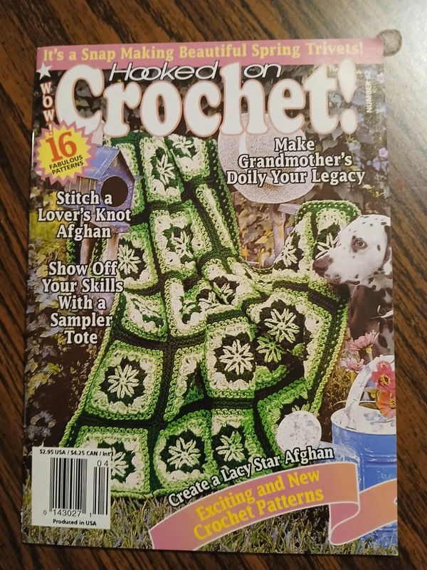 Hooked on Crochet Pattern Booklet, number 62