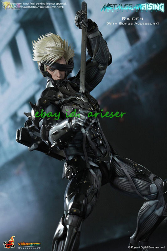 Hot Toys 1/6 Vgm17 Raiden Metal Gear Rising:Revengeance Special