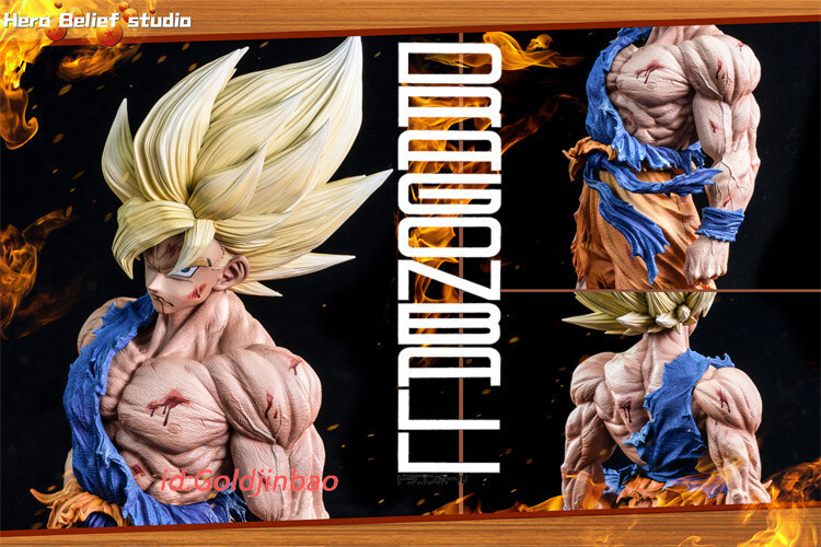 ドラゴンボールhero belief studio フィギュア1/6 Hero Belief Studio Dragon Ball Super Saiyan Goku Resin
