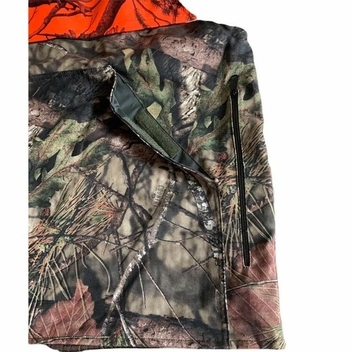 Mossy Oak Camo hunting vest with orange blaze New S, M, L, XL and XXL - Picture 3 of 3